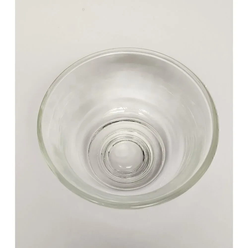 Indiana Vintage Glass Clear Classic Revere 3 Piece Mayo/Gravy Bowl Sauce Set
